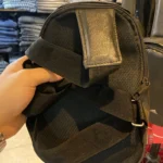 بادی بگ آدیداس رنگ مشکی دارای سه زیپ ابعاد 26 در 20 سانتیمتر - تصویر 2