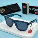عینک آفتابی ری بن مدل ویفرر ریورس Ray-Ban RBR0502S با فریم کائوچویی و محافظت UV400 - تصویر 10