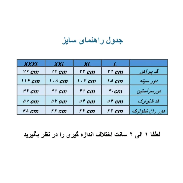 ست پیراهن و شلوارک مردانه پارچه مراکشی بیسکوییتی - تصویر 2