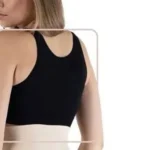نیم تنه سوتین گنی زنانه فرم ایزی رنگ کرم و مشکی - تصویر 2