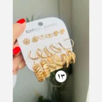 پک اقتصادی گوشواره مدل قلب 9 عددی - تصویر 21