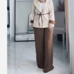 کت شلوار زنانه جنس مازراتی مدل ستایش سایز 1 و 2 رنگ بندی متنوع - تصویر 6