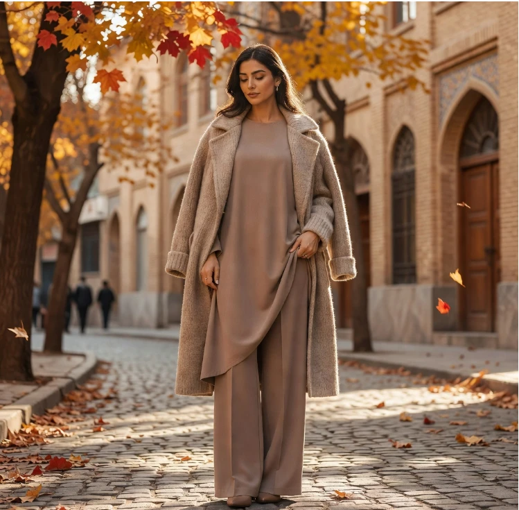 استایل پاییزی شیک زنانه